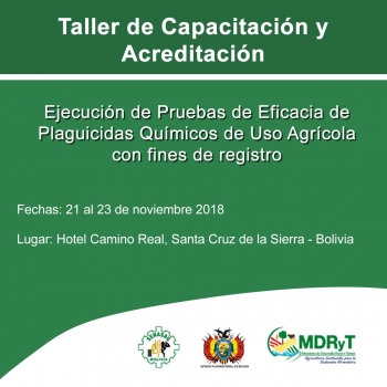 Taller de Capacitación y Acreditación 