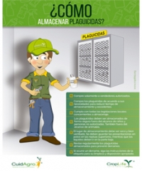 ¿Cómo almacenar plaguicidas?