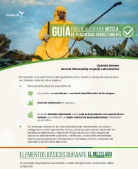 Guía para realizar una mezcla de plaguicidas correctamente